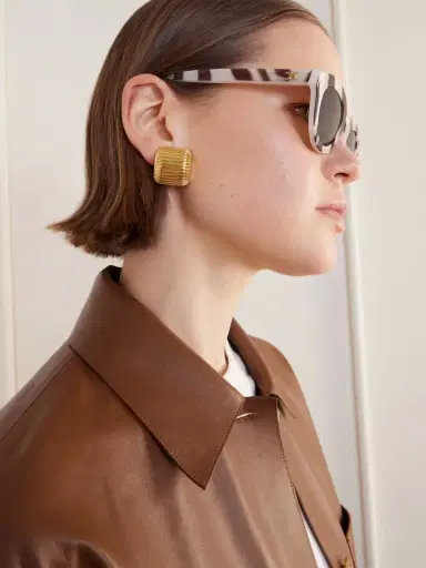 CELINE Eyewear Round-frame Acetate Sunglasses | Thumbnail 5 CELINE Eyewear Round-frame Acetate Sunglasses | Thumbnail 5