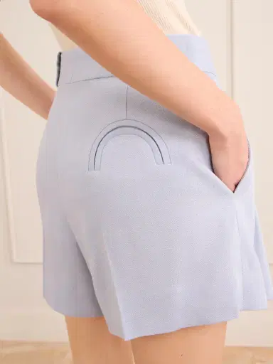 Blazé Milano Vezon Pleated Woven Shorts | Thumbnail 5 Blazé Milano Vezon Pleated Woven Shorts | Thumbnail 5