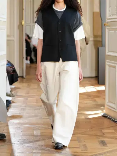 ssstein Belted Wool-gabardine Vest | Thumbnail 5 ssstein Belted Wool-gabardine Vest | Thumbnail 5