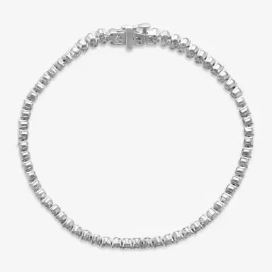 Ina Mar Ina Mar 14K White 3.50 ctw Gold Diamond Tennis Bracelet by The Solist | Thumbnail 2 Ina Mar Ina Mar 14K White 3.50 ctw Gold Diamond Tennis Bracelet by The Solist | Thumbnail 2