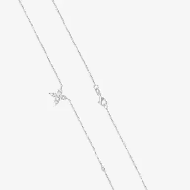 Ina Mar Ina Mar 14K White Gold Diamond Butterfly Necklace by The Solist | Thumbnail 3 Ina Mar Ina Mar 14K White Gold Diamond Butterfly Necklace by The Solist | Thumbnail 3