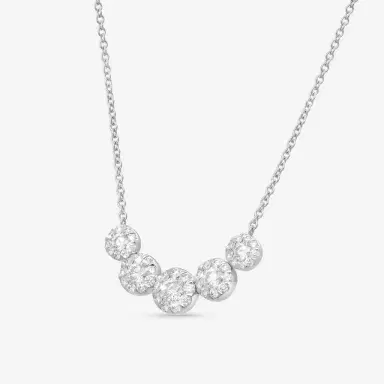 Ina Mar Ina Mar 14K White Gold Diamond Necklace by The Solist | Thumbnail 2 Ina Mar Ina Mar 14K White Gold Diamond Necklace by The Solist | Thumbnail 2