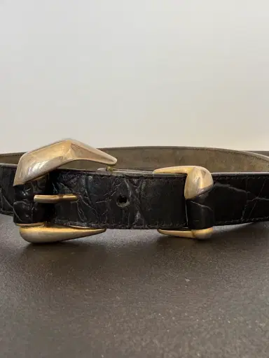 Jen Wonders Studio Sculptural Leather Belt | Thumbnail 2 Jen Wonders Studio Sculptural Leather Belt | Thumbnail 2