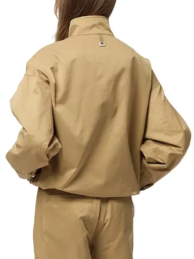 Apparis Women's Kate Cotton-Blend Bomber Jacket - Olive - Size XL | Thumbnail 4 Apparis Women's Kate Cotton-Blend Bomber Jacket - Olive - Size XL | Thumbnail 4