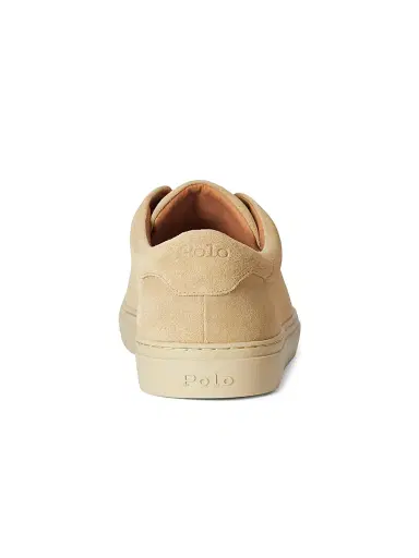 Polo Ralph Lauren Men's Jermain Suede Low-Top Sneakers - Bone | Thumbnail 3 Polo Ralph Lauren Men's Jermain Suede Low-Top Sneakers - Bone | Thumbnail 3