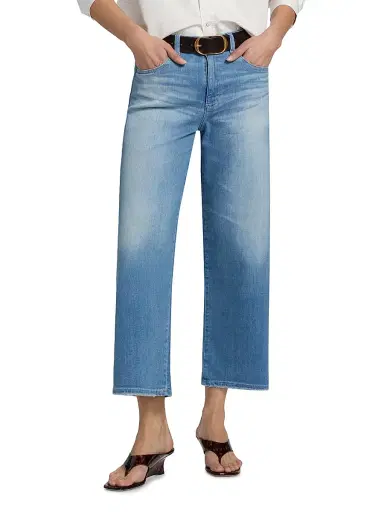 AG Jeans Women's Saige Wide-Leg Crop Jeans - Expedition | Thumbnail 3 AG Jeans Women's Saige Wide-Leg Crop Jeans - Expedition | Thumbnail 3