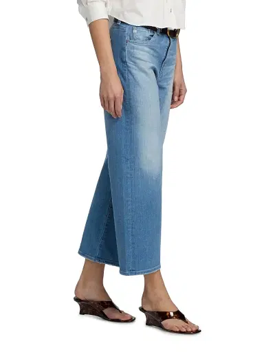 AG Jeans Women's Saige Wide-Leg Crop Jeans - Expedition | Thumbnail 4 AG Jeans Women's Saige Wide-Leg Crop Jeans - Expedition | Thumbnail 4