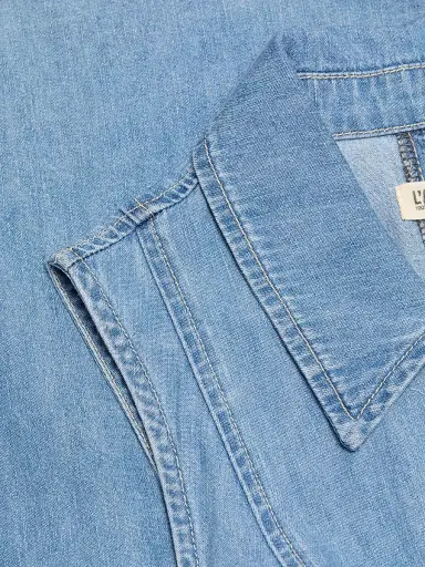 L'AGENCE Women's Kieran Denim Belted Shirtdress - Oracle | Thumbnail 7 L'AGENCE Women's Kieran Denim Belted Shirtdress - Oracle | Thumbnail 7