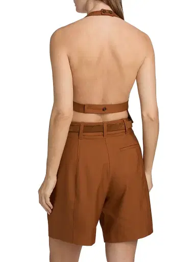 Ronny Kobo Women's Lido Wool-Blend Vest - Rust | Thumbnail 5 Ronny Kobo Women's Lido Wool-Blend Vest - Rust | Thumbnail 5