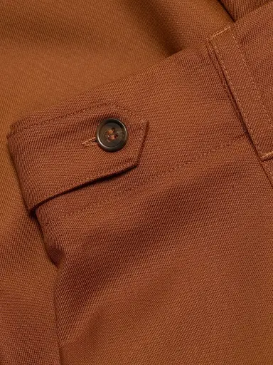 Ronny Kobo Women's Andora Wool-Blend Long Shorts - Rust | Thumbnail 7 Ronny Kobo Women's Andora Wool-Blend Long Shorts - Rust | Thumbnail 7