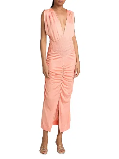 Et Ochs Women's Lennon Knit Midi-Dress - Rose - Size XL | Thumbnail 3 Et Ochs Women's Lennon Knit Midi-Dress - Rose - Size XL | Thumbnail 3