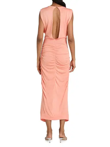 Et Ochs Women's Lennon Knit Midi-Dress - Rose - Size XL | Thumbnail 5 Et Ochs Women's Lennon Knit Midi-Dress - Rose - Size XL | Thumbnail 5