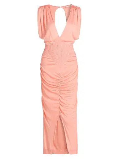 Et Ochs Women's Lennon Knit Midi-Dress - Rose - Size XL | Thumbnail 1 Et Ochs Women's Lennon Knit Midi-Dress - Rose - Size XL | Thumbnail 1