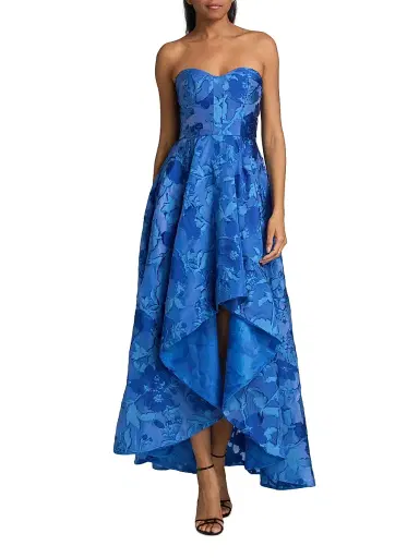 As It May Women's Celia Strapless Jacquard Gown - Moroccan French | Thumbnail 2 As It May Women's Celia Strapless Jacquard Gown - Moroccan French | Thumbnail 2