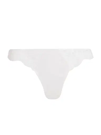 Kiki de Montparnasse Women's Voltaire Silk & Lace Thong - | Thumbnail 1 Kiki de Montparnasse Women's Voltaire Silk & Lace Thong - | Thumbnail 1