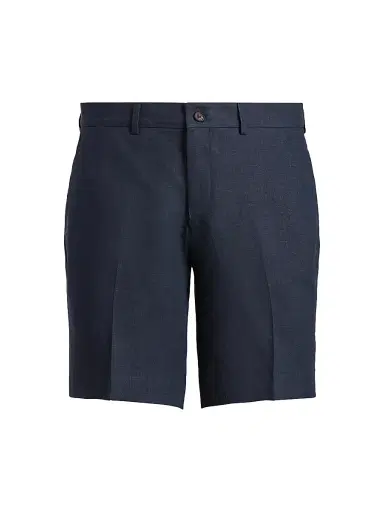 Ralph Lauren Purple Label Men's Gregory Hand-Tailored Linen Shorts - Classic Chairman Navy | Thumbnail 1 Ralph Lauren Purple Label Men's Gregory Hand-Tailored Linen Shorts - Classic Chairman Navy | Thumbnail 1