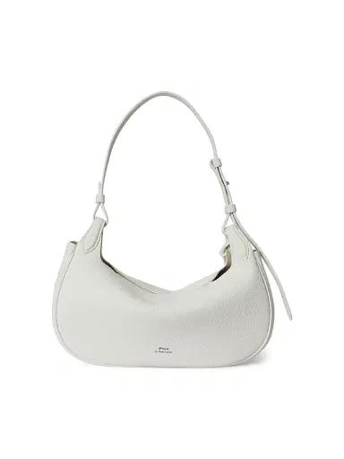 Polo Ralph Lauren Women's Pebbled Leather Shoulder Bag - Paper | Thumbnail 3 Polo Ralph Lauren Women's Pebbled Leather Shoulder Bag - Paper | Thumbnail 3