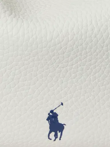 Polo Ralph Lauren Women's Pebbled Leather Shoulder Bag - Paper | Thumbnail 5 Polo Ralph Lauren Women's Pebbled Leather Shoulder Bag - Paper | Thumbnail 5
