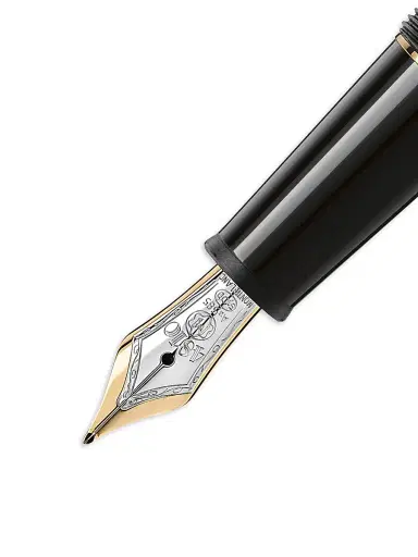 Montblanc Meisterstück Gold-Coated Classique Fountain Pen - Black | Thumbnail 2 Montblanc Meisterstück Gold-Coated Classique Fountain Pen - Black | Thumbnail 2