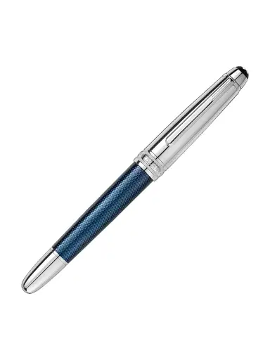 Montblanc Meisterstück Solitaire Doué Blue Hour Classique Rollerball Pen - Blue | Thumbnail 2 Montblanc Meisterstück Solitaire Doué Blue Hour Classique Rollerball Pen - Blue | Thumbnail 2