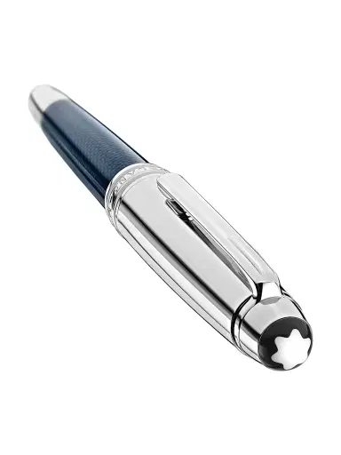Montblanc Meisterstück Solitaire Doué Blue Hour Classique Rollerball Pen - Blue | Thumbnail 3 Montblanc Meisterstück Solitaire Doué Blue Hour Classique Rollerball Pen - Blue | Thumbnail 3