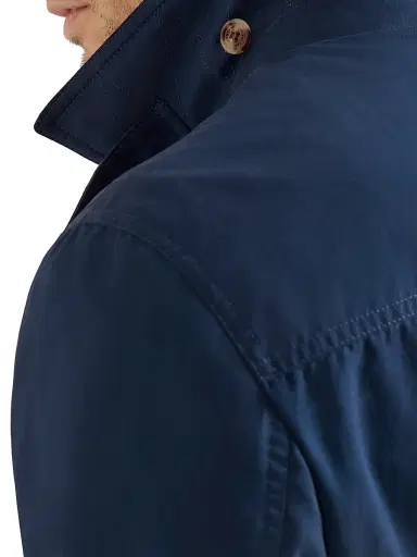 Brunello Cucinelli Men's Water Resistant Microfiber Outerwear Jacket - Blue - Size 48 | Thumbnail 5 Brunello Cucinelli Men's Water Resistant Microfiber Outerwear Jacket - Blue - Size 48 | Thumbnail 5