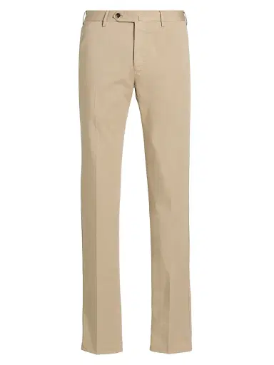 PT Torino Men's Garment-Dyed Stretch Cotton-Silk Chino Pants - Canapa - Size 40 | Thumbnail 1 PT Torino Men's Garment-Dyed Stretch Cotton-Silk Chino Pants - Canapa - Size 40 | Thumbnail 1