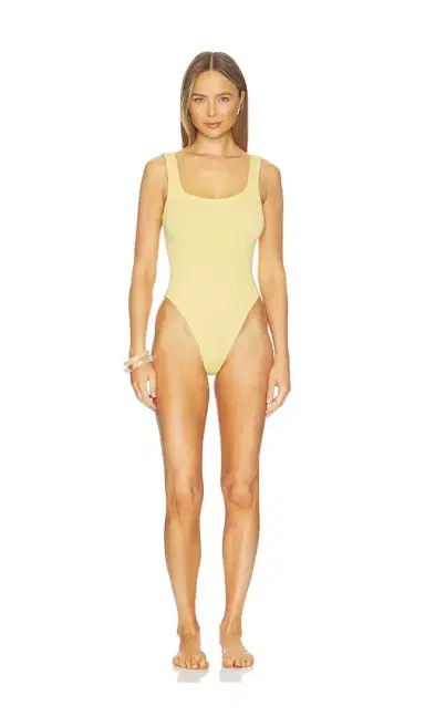 Hunza G Square Neck One Piece | Thumbnail 1 Hunza G Square Neck One Piece | Thumbnail 1