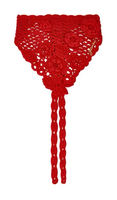 Ganni Crochet Head Scarf | Thumbnail 2 Ganni Crochet Head Scarf | Thumbnail 2