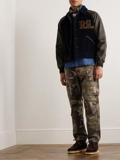 RRL Tapered Camouflage-Print Cotton-Ripstop Cargo Trousers - Men | Thumbnail 2 RRL Tapered Camouflage-Print Cotton-Ripstop Cargo Trousers - Men | Thumbnail 2