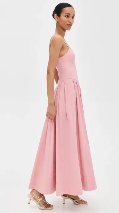 Hemant & Nandita Corseted axi Dress Pink | Thumbnail 4 Hemant & Nandita Corseted axi Dress Pink | Thumbnail 4