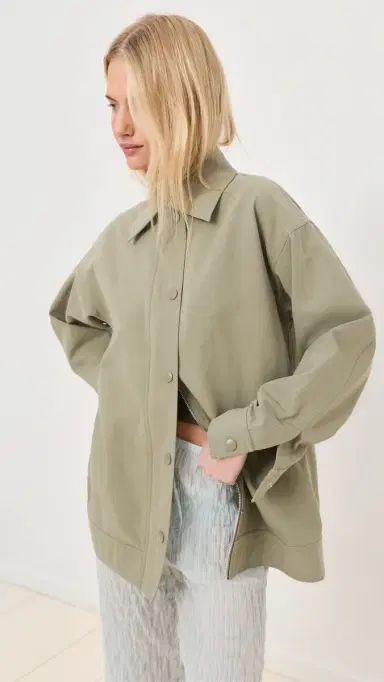 LE BOP x Mally K. Goldman Mally Oversized Jacket Sage M | Thumbnail 2 LE BOP x Mally K. Goldman Mally Oversized Jacket Sage M | Thumbnail 2