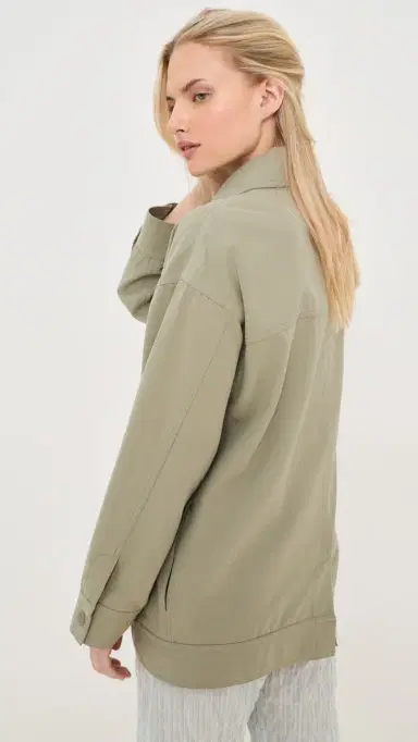 LE BOP x Mally K. Goldman Mally Oversized Jacket Sage M | Thumbnail 3 LE BOP x Mally K. Goldman Mally Oversized Jacket Sage M | Thumbnail 3
