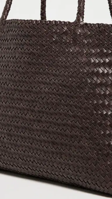 Madewell The Handwoven Leather Tote Coffee Bean One Size | Thumbnail 5 Madewell The Handwoven Leather Tote Coffee Bean One Size | Thumbnail 5
