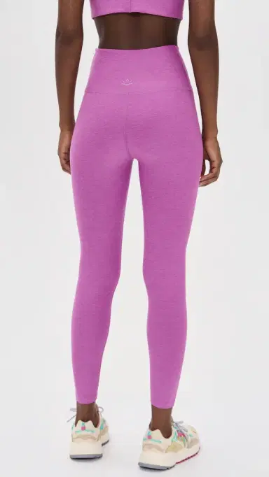 Beyond Yoga Spacedye At Your Leisure Midi 7/8 eggings Fun Fuchsia Heather | Thumbnail 3 Beyond Yoga Spacedye At Your Leisure Midi 7/8 eggings Fun Fuchsia Heather | Thumbnail 3