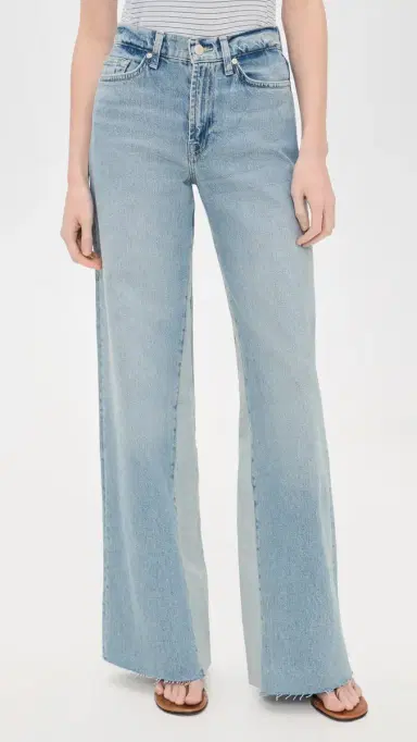 7 For All Mankind Panel Lotta Jeans Seabreeze | Thumbnail 2 7 For All Mankind Panel Lotta Jeans Seabreeze | Thumbnail 2