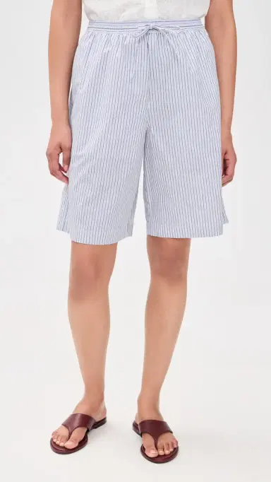 Dunst Bermuda Pajama Shorts Blue Stripe M | Thumbnail 2 Dunst Bermuda Pajama Shorts Blue Stripe M | Thumbnail 2