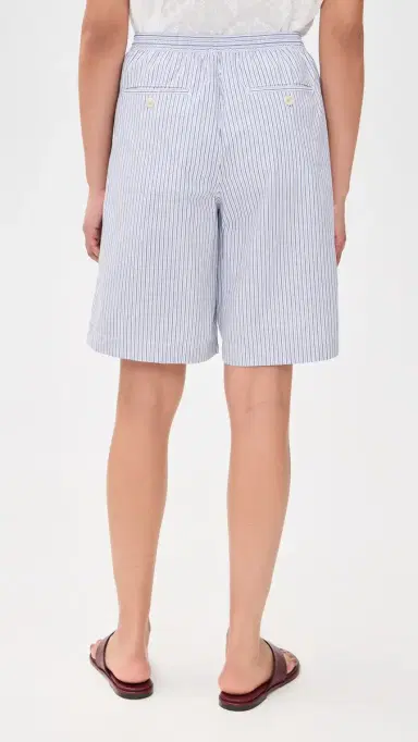 Dunst Bermuda Pajama Shorts Blue Stripe M | Thumbnail 3 Dunst Bermuda Pajama Shorts Blue Stripe M | Thumbnail 3