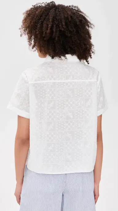 DUNST Crafted Button Down Shirt White | Thumbnail 3 DUNST Crafted Button Down Shirt White | Thumbnail 3