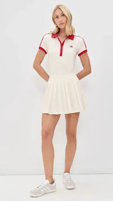 Adidas Heritage Polo Chalk White | Thumbnail 5 Adidas Heritage Polo Chalk White | Thumbnail 5
