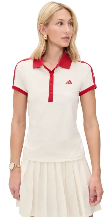 Adidas Heritage Polo Chalk White | Thumbnail 1 Adidas Heritage Polo Chalk White | Thumbnail 1