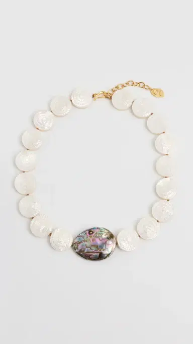 Chan Luu Nautilus Necklace White MOP One Size | Thumbnail 2 Chan Luu Nautilus Necklace White MOP One Size | Thumbnail 2