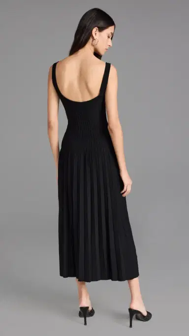 STAUD Ellison Dress Black | Thumbnail 3 STAUD Ellison Dress Black | Thumbnail 3