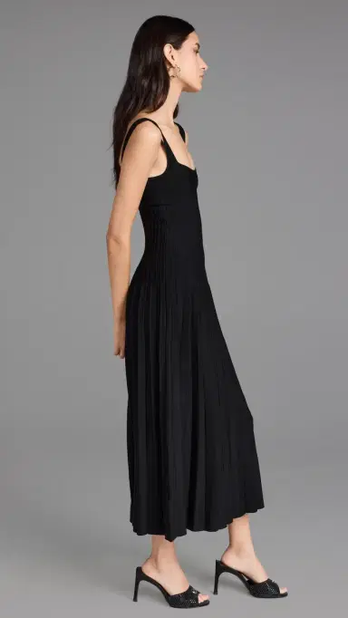 STAUD Ellison Dress Black | Thumbnail 4 STAUD Ellison Dress Black | Thumbnail 4