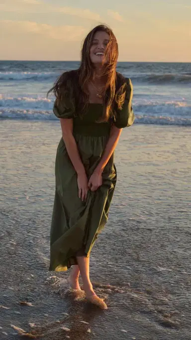 LE BOP x ally K. Goldman Bristol idi Dress Olive | Thumbnail 6 LE BOP x ally K. Goldman Bristol idi Dress Olive | Thumbnail 6
