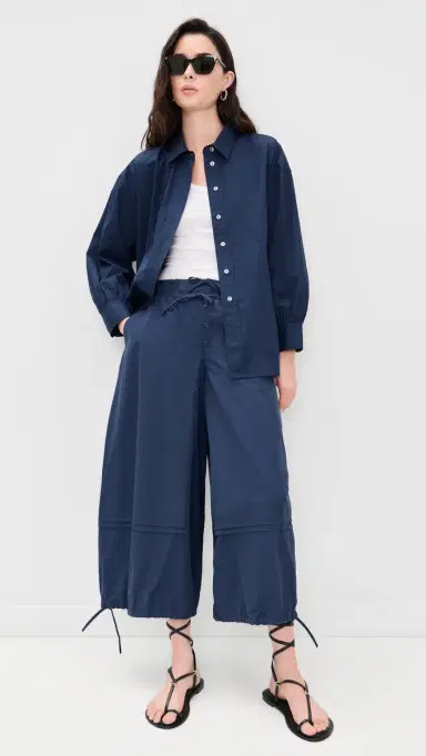 Suzie Kondi Kappa Button Down Shirt Navy | Thumbnail 5 Suzie Kondi Kappa Button Down Shirt Navy | Thumbnail 5