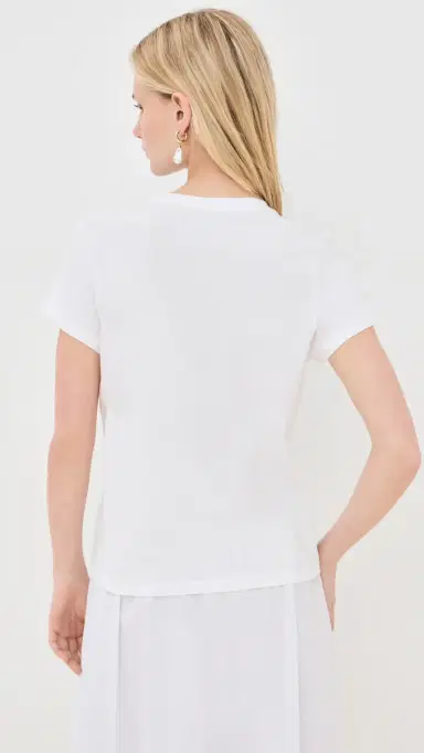 LE BOP x Mally K. Goldman Sunset Tee White | Thumbnail 3 LE BOP x Mally K. Goldman Sunset Tee White | Thumbnail 3
