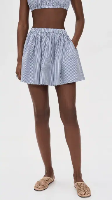 Suzie Kondi Fousta Skirt Navy tripe | Thumbnail 2 Suzie Kondi Fousta Skirt Navy tripe | Thumbnail 2