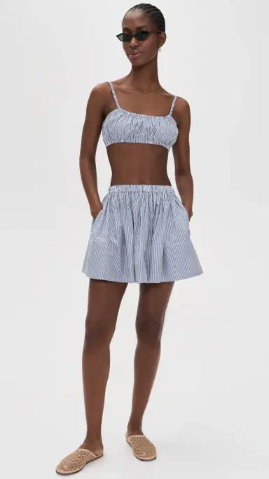 Suzie Kondi Fousta Skirt Navy tripe | Thumbnail 5 Suzie Kondi Fousta Skirt Navy tripe | Thumbnail 5