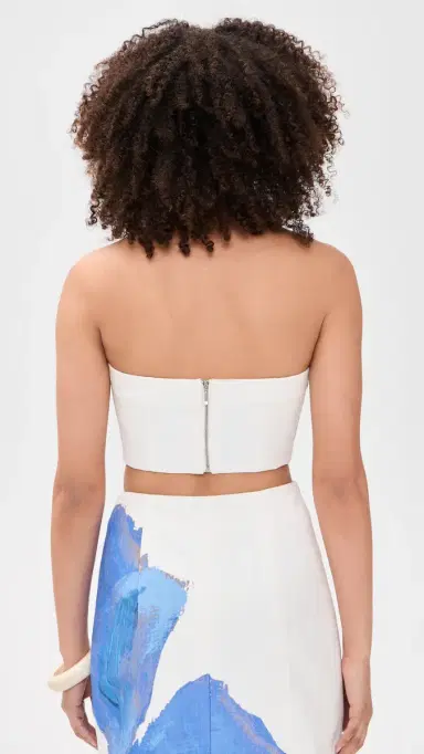 Significant Other Rumi Strapless Top Spliced Bloom | Thumbnail 3 Significant Other Rumi Strapless Top Spliced Bloom | Thumbnail 3